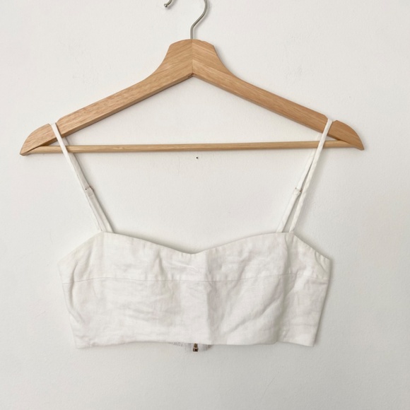 DISSH White Crop Top - Picture 4 of 6